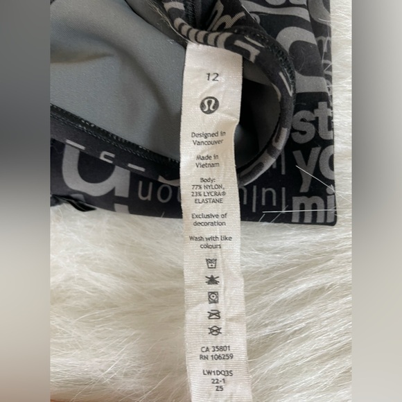 Lululemon power pivot Everlux cropped Tank Top sports  12 - Picture 4 of 9